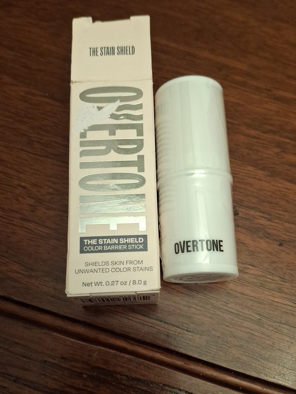 Overtone The Stain Shield Color Barrier Stick 8g New Sealed